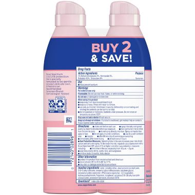 Coppertone&reg; Water Babies&reg; 6 oz. 2-Pack Lotion Spray SPF 50. View a larger version of this product image.