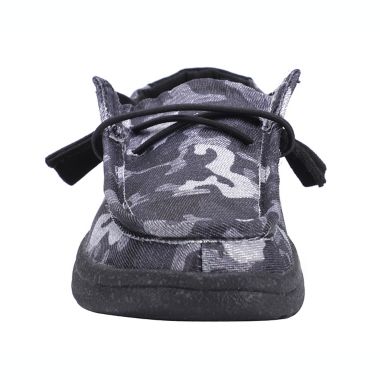 Lamo&reg; Paulie Kids Casual Shoe in Charcoal. View a larger version of this product image.