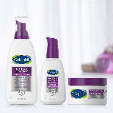 Cetaphil&reg; DermaControl&trade; 8 oz. Oil-Control Foam Wash. View a larger version of this product image.