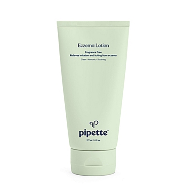 pipette&trade; 6 fl. oz. Fragrance-Free Eczema Lotion. View a larger version of this product image.