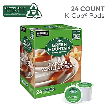 Green Mountain Coffee&reg; Caramel Vanilla Cream Keurig&reg; K-Cup&reg; Pods 24-Count. View a larger version of this product image.