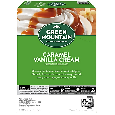Green Mountain Coffee&reg; Caramel Vanilla Cream Keurig&reg; K-Cup&reg; Pods 24-Count. View a larger version of this product image.