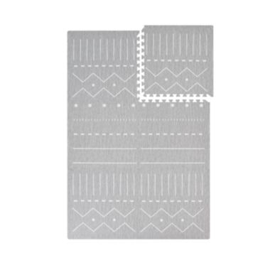 Toddlekind&reg; Prettier Berber Standard Puzzle Play Mat in Storm. View a larger version of this product image.
