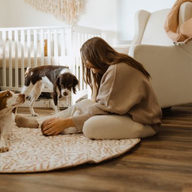 Toddlekind&reg; Nappy Free Luxe Play Mat in Sea Shell. View a larger version of this product image.