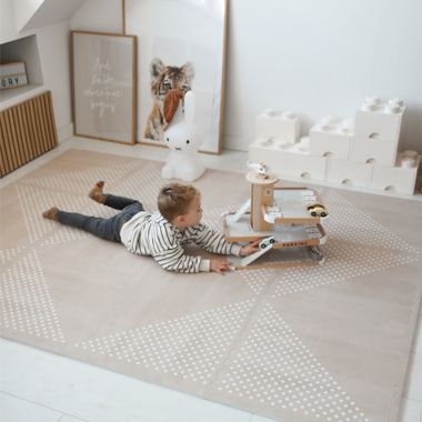 Toddlekind&reg; Prettier Earth Standard Puzzle Play Mat in Clay. View a larger version of this product image.