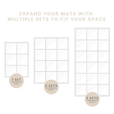 Toddlekind&reg; Prettier Earth Standard Puzzle Play Mat in Clay. View a larger version of this product image.