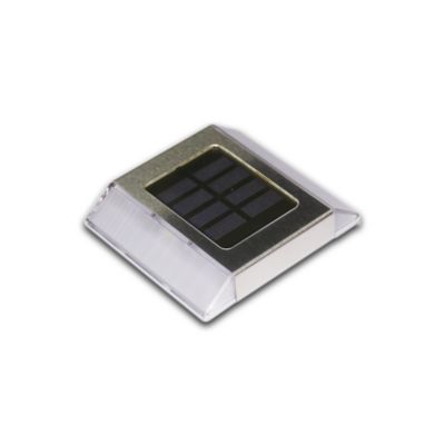 Classy Caps&trade; Stainless Steel Outdoor Solar Path Light