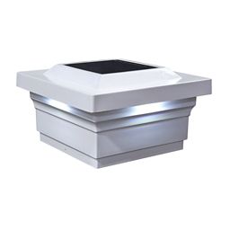 Classy Caps™ Majestic Outdoor 5-Inch x 5-Inch Solar Post Cap