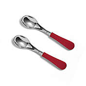 Avanchy Stainless Steel &amp; Silicone Baby Spoons (Set of 2)