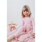 Alternate image 3 for Bellabu Bear&reg; Milk and Cookies 2-Layer Reversible Bamboo Blanket in Pink