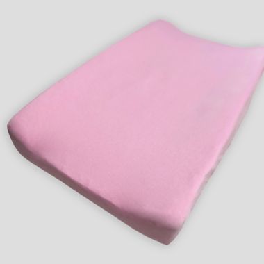 Bellabu Bear Changing Pad Cover in Blush. View a larger version of this product image.