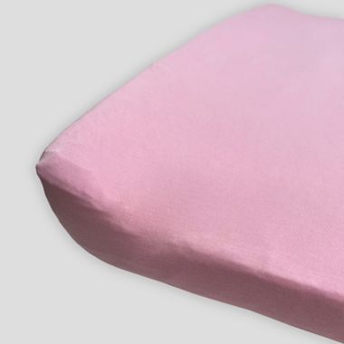 Bellabu Bear Changing Pad Cover in Blush. View a larger version of this product image.