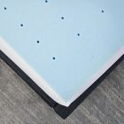 Alternate image 5 for BodiPEDIC&trade; 4" Cooling Gel Memory Foam Mattress Topper