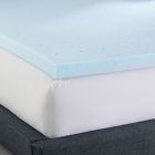 Alternate image 0 for BodiPEDIC&trade; 4" Cooling Gel Memory Foam Mattress Topper