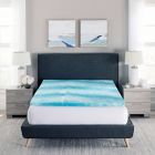 Alternate image 3 for BodiPEDIC&trade; 2" Cooling Gel Swirl Memory Foam Mattress Topper