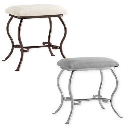 Iron Scroll Vanity Stool