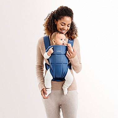 BABYBJ&Ouml;RN&reg; Baby Carrier Mini in Vintage Indigo. View a larger version of this product image.