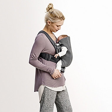 BABYBJÖRN&reg; Baby Carrier Mini in Light Grey. View a larger version of this product image.