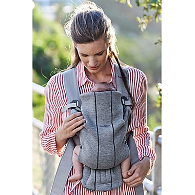 BABYBJÖRN&reg; Baby Carrier Mini in Light Grey. View a larger version of this product image.