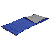 Stansport&reg; Redwood Rectangular Adult Sleeping Bag in Blue
