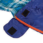 Alternate image 3 for Stansport&reg; 2-Person Convertible Sleeping Bag in Blue