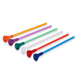 Kizmos™ Assorted 9 1/2-Inch L Spoon Straws (Set of 6)