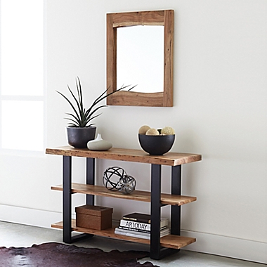 Apline Live Edge 24-Inch x 30-Inch Rectangular Mirror. View a larger version of this product image.