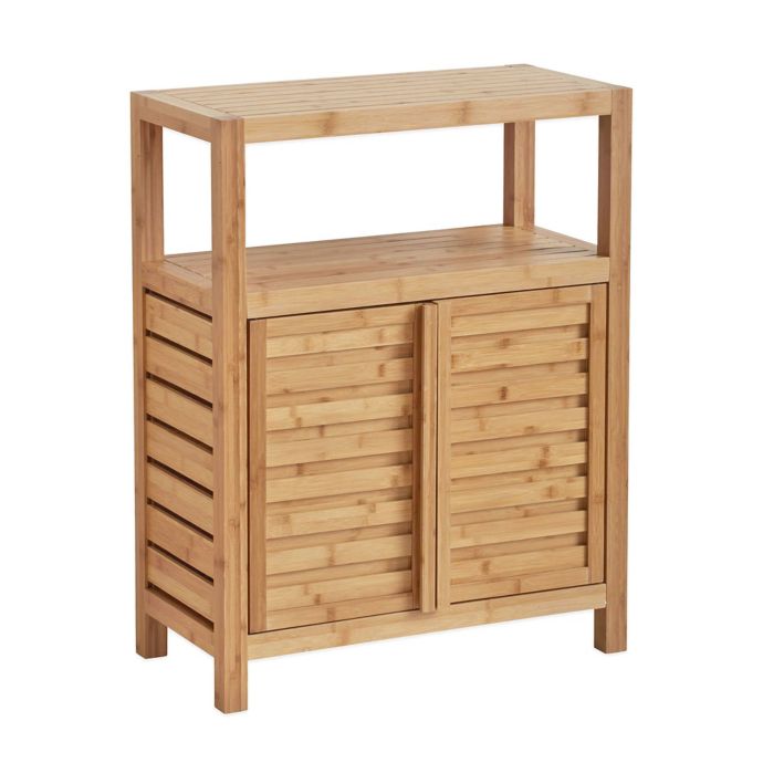 Haven No Tools Bamboo Floor Cabinet Bed Bath Beyond