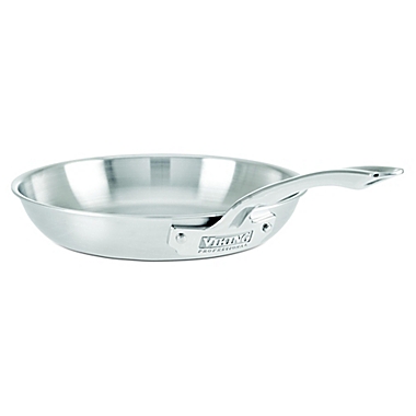 Viking&reg; Professional 5-Ply Stainless Steel Fry Pan. View a larger version of this product image.