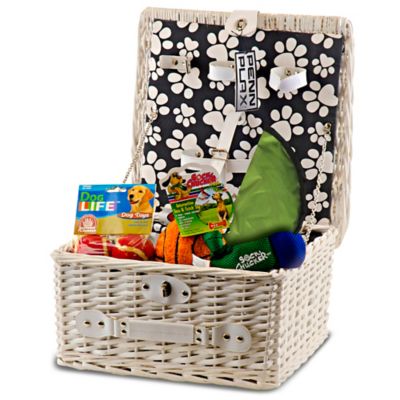 wicker toy basket