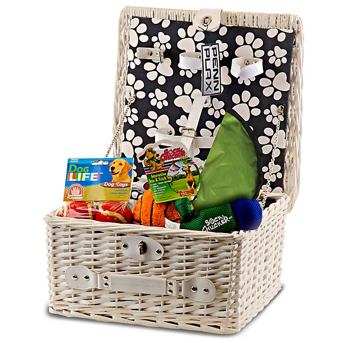 DogLife Wicker Picnic Toy Basket | Bed Bath & Beyond