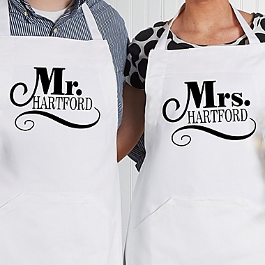 The Happy Couple Apron. View a larger version of this product image.