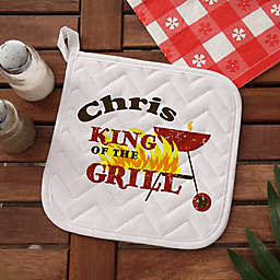 King Of The Grill Potholder