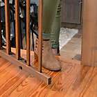 Alternate image 3 for Evenflo&reg; Walk-Thru&trade; Farmhouse Hardware-Mount Stairway Safety Gate in Brown