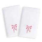 Alternate image 0 for Linum Home Textiles Kids Bow Terry 2-Piece Hand Towel Set