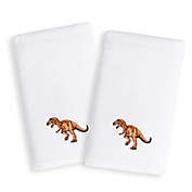 Linum Home Textiles Kids Dinosaur Terry Hand Towels (Set of 2)