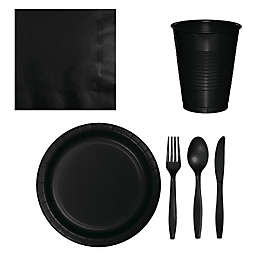 Party Supplies Collection in Black