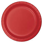 75-Count 7-Inch Paper Plates in Red