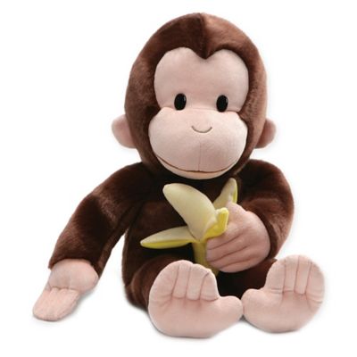 curious george stuffed monkey