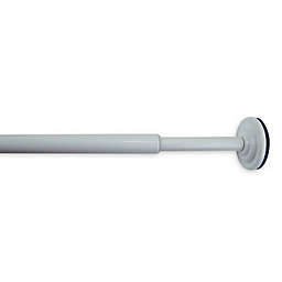 Versailles Home Fashions 15 to 24-Inch Adjustable Tension Curtain Rod in White