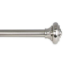 Versailles Home Fashions Lexington Royale Adjustable Curtain Rod in Pewter