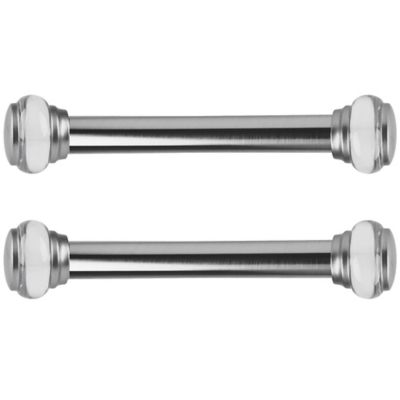 Versailles Home Fashions Titan Duet Saturn Side Mount Curtain Rod (Set of 2)