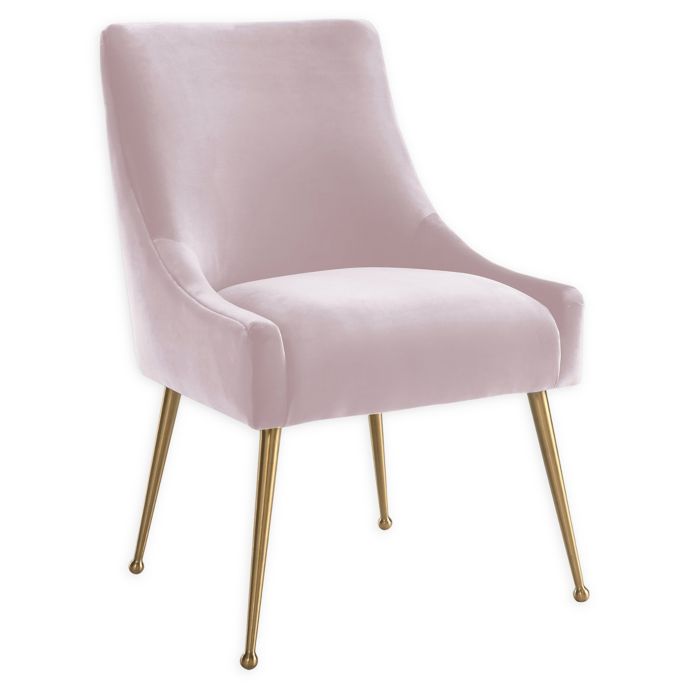 TOV Furniture™ Velvet Beatrix Chair in Blush Bed Bath and Beyond Canada