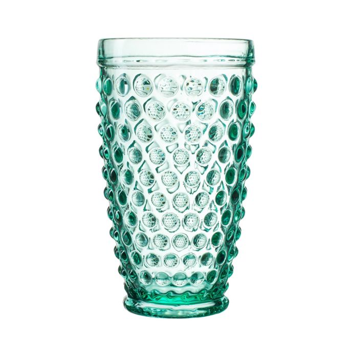 Elle Decor Bistro Dot High Ball Glasses Set Of 4 Bed Bath