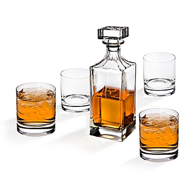 Godinger Social 5-Piece Crystal Whiskey Set. View a larger version of this product image.