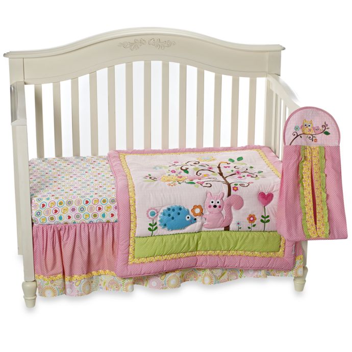 Dena Happi Tree 8 Piece Crib Bedding Set And Accessories Bed