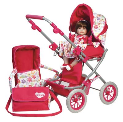 babydoll and stroller set