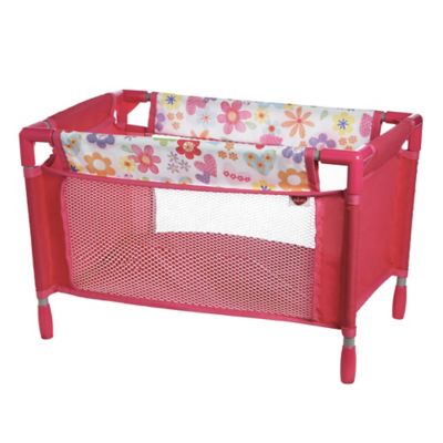 perfectly cute baby doll folding crib and playpen