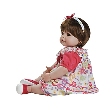 Adora&reg; Love &amp; Joy Weighted Baby Girl Doll with Brown Hair. View a larger version of this product image.