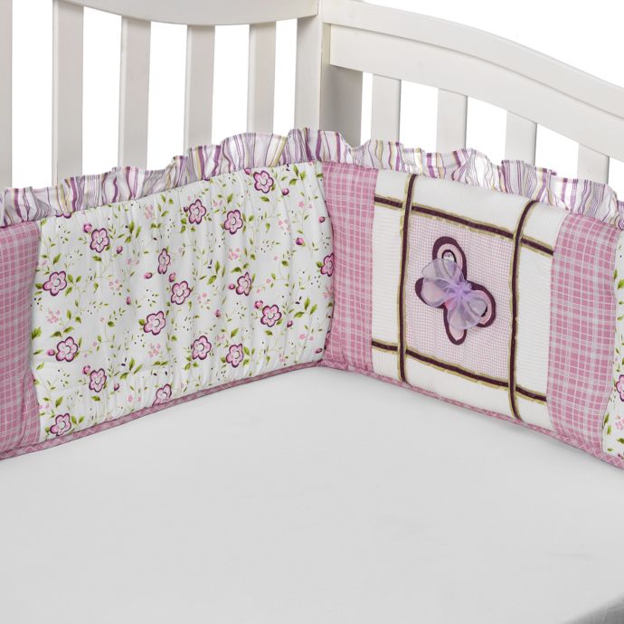 Cocalo Sugar Plum 4 Piece Crib Bumper Set Buybuy Baby